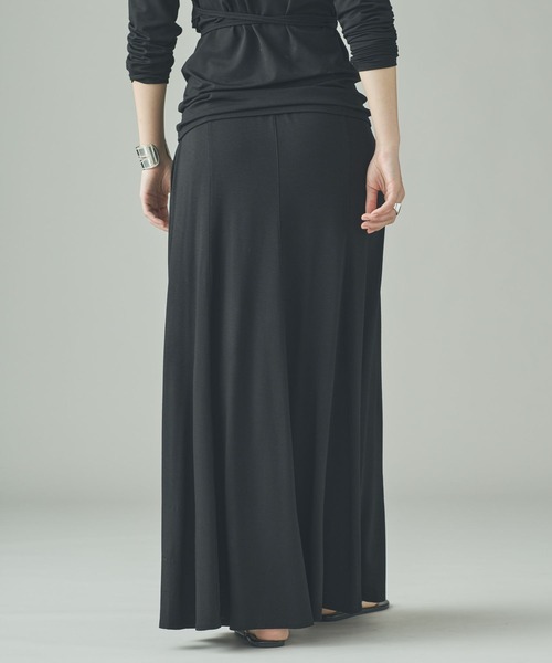 Curensology（カレンソロジー）の「Curensology(カレンソロジー)/ベアテンジクフレアスカート（スカート・レディース・ブラック/モカ・FREE）」の10枚目の写真