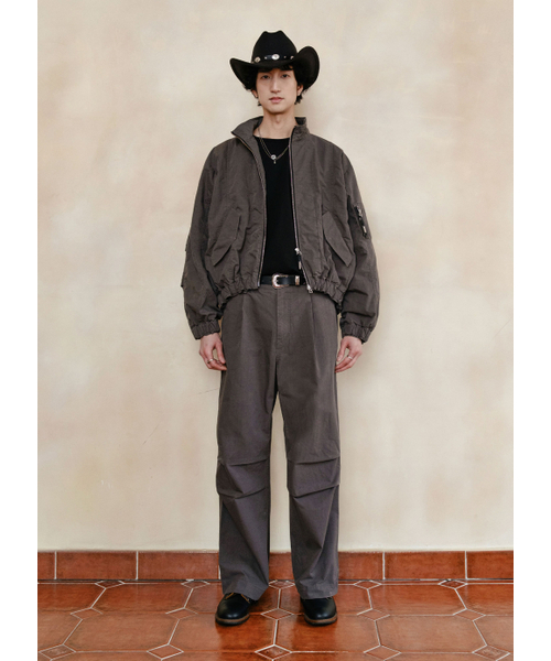 MEN IN JUNGLE(マンインジャングル)の「M-25クリースボンバージャケット - グレー(ブルゾン・メンズ・その他・LARGE/X-LARGE)」の5枚目の写真