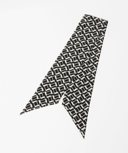 UNITED ARROWS(ユナイテッドアローズ)の「<Holliday&Brown> スクエア プリント ストール(ストール/ショール・メンズ・モカ/ブラック・FREE)」の2枚目の写真