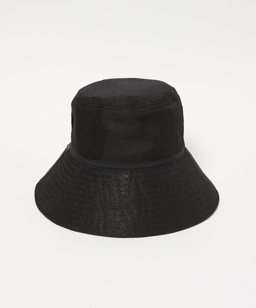 green label relaxing（グリーンレーベルリラクシング）の「【別注】＜コカゲル＞ シートワイド ハット UVカット（ハット・レディース・ナチュラル/モカ/ブラック・L/M）」の19枚目の写真