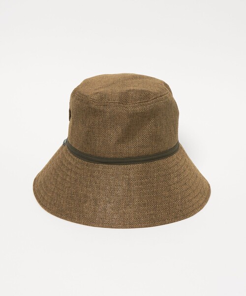 green label relaxing(グリーンレーベルリラクシング)の「【別注】<コカゲル> シートワイド ハット UVカット(ハット・レディース・ナチュラル/モカ/ブラック・L/M)」の5枚目の写真