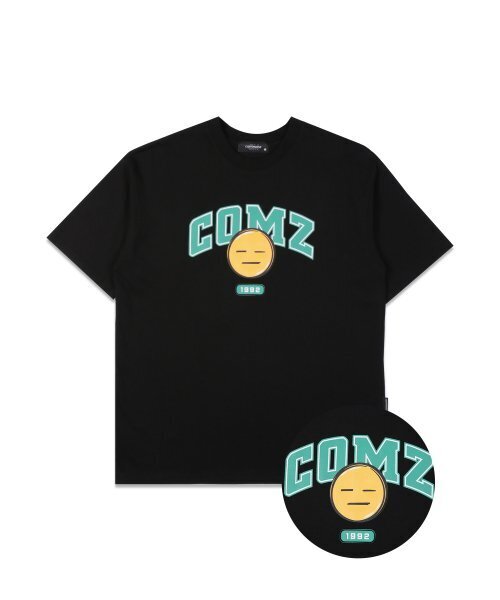 COMMONZ(コモンズ)の「1992 スマイル 半袖Tシャツ_ブラック(Tシャツ/カットソー・レディース・その他・1/2)」の1枚目の写真