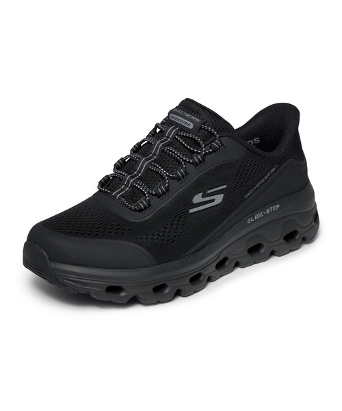 SKECHERS(スケッチャーズ)の「スケッチャーズ スリップインズ:グライドステップ ソール - グローバー ピーク(スニーカー・メンズ・ネイビー/ベージュ/ブラック・27.5cm/25cm/25.5cm/26cm/26.5cm/27cm)」の6枚目の写真