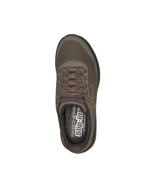 SKECHERS(スケッチャーズ)の「スケッチャーズ スリップインズ:グライドステップ ソール - グローバー ピーク(スニーカー・メンズ・ネイビー/ベージュ/ブラック・27.5cm/25cm/25.5cm/26cm/26.5cm/27cm)」の7枚目の写真