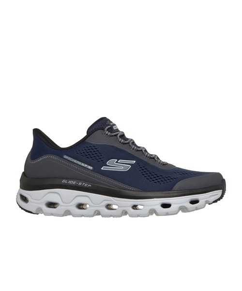 SKECHERS(スケッチャーズ)の「スケッチャーズ スリップインズ:グライドステップ ソール - グローバー ピーク(スニーカー・メンズ・ネイビー/ベージュ/ブラック・27.5cm/25cm/25.5cm/26cm/26.5cm/27cm)」の13枚目の写真
