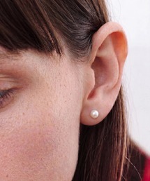 H.O.V（フォブ）の「【H.O.V】ORB PEARL STUD PIERCE-S オーブ パール スタッド ピアス ユニセックス（ピアス（両耳用））」