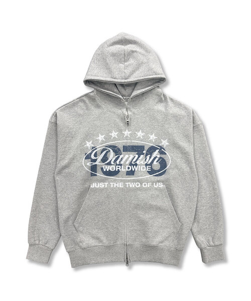 DAMISH(ダミシュ)の「1976ヴィンテージクラックツーウェイフードジップアップ_グレー(パーカー・レディース・グレー・SMALL/MEDIUM)」の1枚目の写真