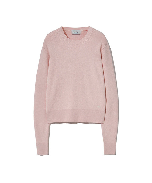 COSTUME O’CLOCK(コスチュームオクロック)の「ベーシックラウンドリブニット 10COLOR COWKT002(ニット/セーター・レディース・ブラック/ネイビー/グレー/レッド/アイボリー/モカ/ベビーピンク/チャコール/パープル/ミント・SMALL/MEDIUM)」の9枚目の写真