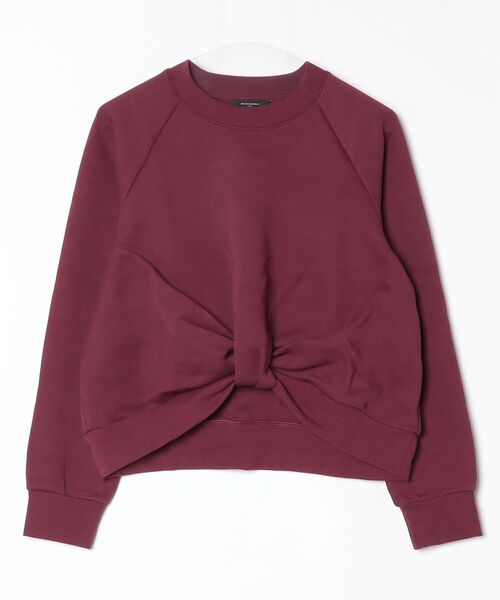 BANANA REPUBLIC FACTORY STORE（バナナリパブリック ファクトリーストア）の「BANANA REPUBLIC FACTORY STORE　　ウィークエンダー ツイストスウェットシャツ（スウェット・レディース・ワイン/ホワイト/ブラック・XS/S/L/M）」の4枚目の写真