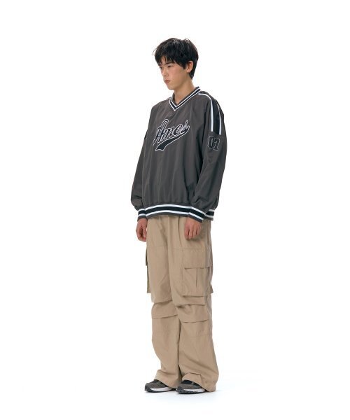 AMESWORLDWIDE（アメスワールドワイド）の「NYLON HOCKEY JERSEY CHARCOAL (AM2ESUM480A)（スウェット・レディース・その他・FREE）」の5枚目の写真