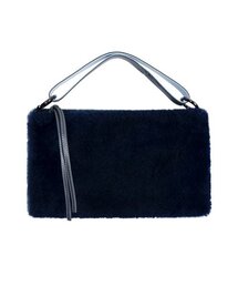 SPERONE WOMEN（スペローネウーマン）の「ストレインカラーブロックバッグ（ネイビー＆グリーン）（トートバッグ）」