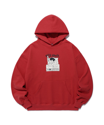RESTLESS SLEEPING HOODIE_RED(NG2EFUM414A)
