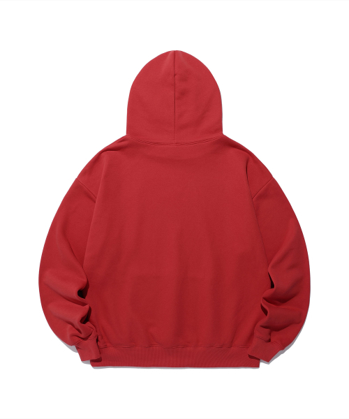 NICE GHOST CLUB(ナイスゴーストクラブ)の「RESTLESS SLEEPING HOODIE_RED(NG2EFUM414A)(パーカー・レディース・レッド・S/M/L)」の2枚目の写真