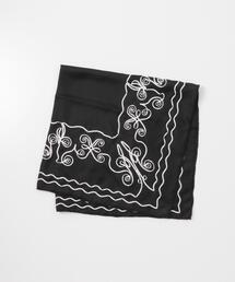 RODE SKO | ASAUCE MELER　テープエンブロイダリーバンダナスカーフ(バンダナ/スカーフ)