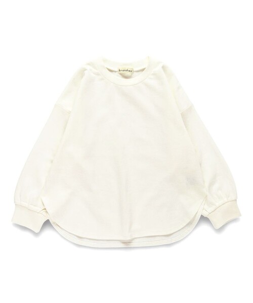 BRANSHES（ブランシェス）の「BIGシルエット長袖Tシャツ（Tシャツ/カットソー・キッズ・オフホワイト/ブラック/その他・140/120/80/110/90/100/150/130）」の12枚目の写真