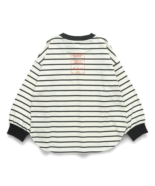 BRANSHES（ブランシェス）の「BIGシルエット長袖Tシャツ（Tシャツ/カットソー・キッズ・オフホワイト/ブラック/その他・140/120/80/110/90/100/150/130）」の13枚目の写真