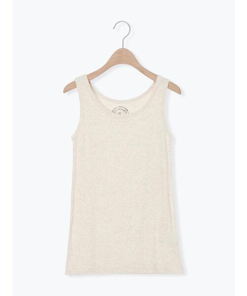 Samansa Mos2(サマンサ モスモス)の「テレコノースリ(Tシャツ/カットソー・レディース・キナリ/ベージュ/チャコールグレー/ブラック・F)」の12枚目の写真