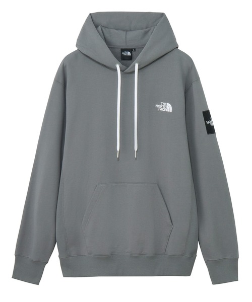 THE NORTH FACE(ザノースフェイス)の「THE NORTH FACE/ザ・ノース・フェイス プルオーバー パーカー ロゴ 裏毛 スクエアロゴフーディ― NT12333(パーカー・メンズ・ブラック/スモークグレー・M/L/XL/XXL)」の19枚目の写真