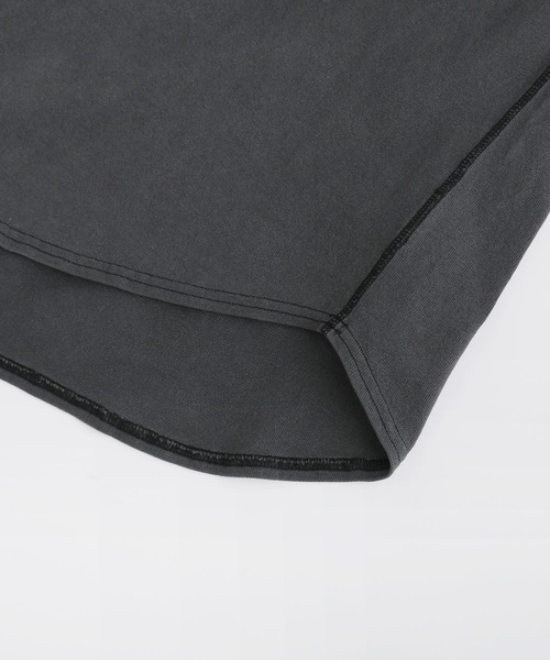 Bleme（ブレム）の「ヴィンテージデザイン ヘンリーネック ロンT（Tシャツ/カットソー・メンズ・グリーン/ベージュ/ブラック・M/S/XL/L）」の4枚目の写真