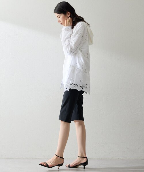Whim Gazette(ウィムガゼット)の「ハーフストレッチパンツ(その他パンツ・レディース・ブラック/グレー・38/36)」の5枚目の写真