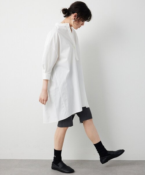 Whim Gazette(ウィムガゼット)の「ハーフストレッチパンツ(その他パンツ・レディース・ブラック/グレー・38/36)」の18枚目の写真