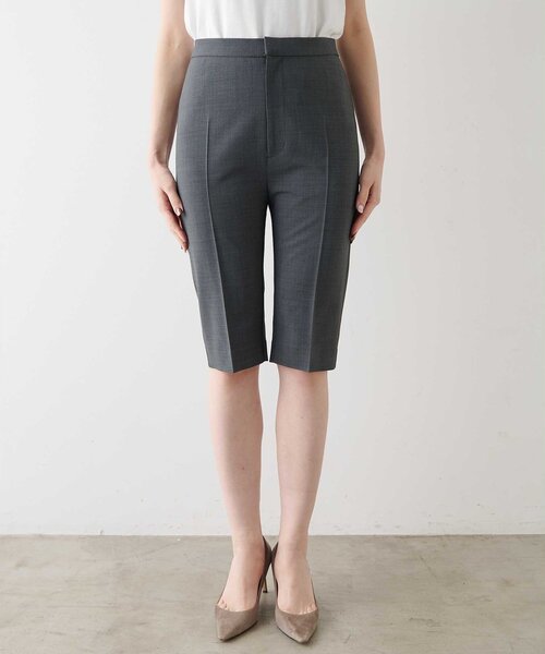 Whim Gazette(ウィムガゼット)の「ハーフストレッチパンツ(その他パンツ・レディース・ブラック/グレー・38/36)」の19枚目の写真