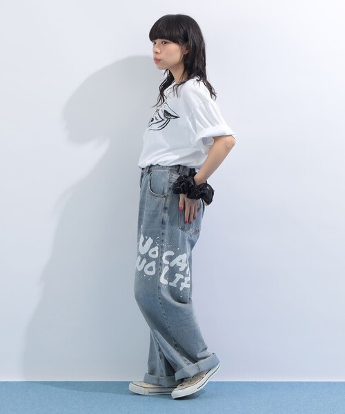 mmts(マミタス)の「SHAAA Tシャツ 旅行 レイヤード 洗濯可能 主役トップス ライブ(Tシャツ/カットソー・レディース・ブラック/ホワイト・S/M/L/XL)」の9枚目の写真