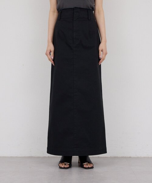 GALLARDAGALANTE（ガリャルダガランテ）の「【CHIKAコラボ】チノストレッチスカート（スカート・レディース・ブラック/ベージュ・0/1）」の8枚目の写真