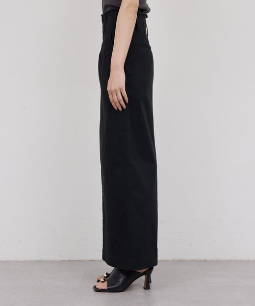 GALLARDAGALANTE（ガリャルダガランテ）の「【CHIKAコラボ】チノストレッチスカート（スカート・レディース・ブラック/ベージュ・0/1）」の9枚目の写真