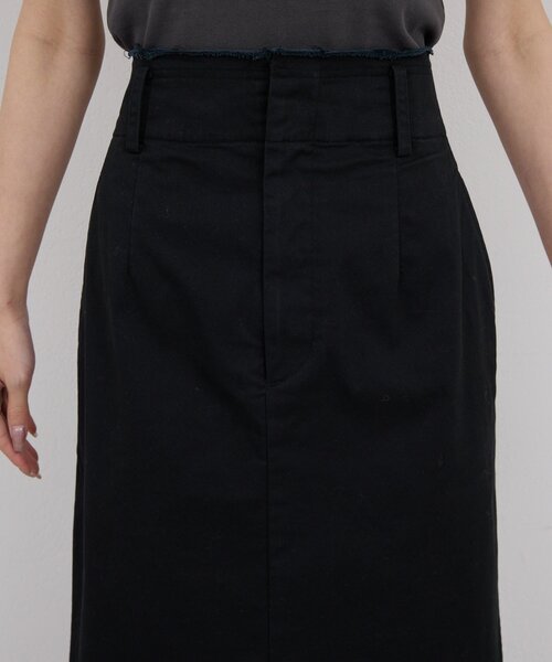GALLARDAGALANTE（ガリャルダガランテ）の「【CHIKAコラボ】チノストレッチスカート（スカート・レディース・ブラック/ベージュ・0/1）」の11枚目の写真