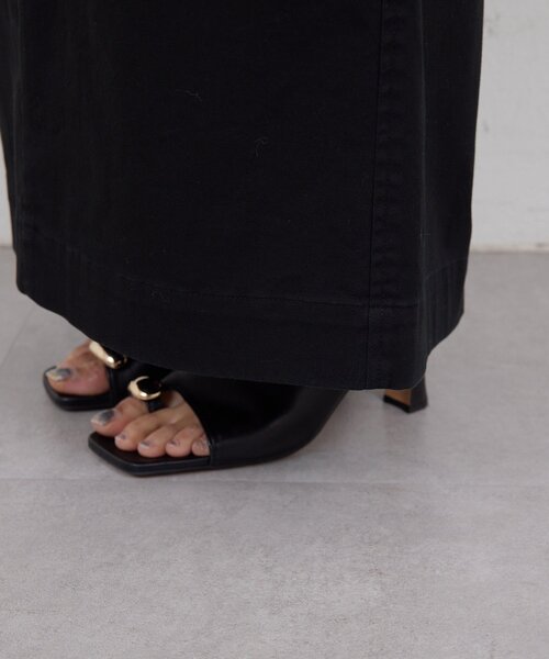 GALLARDAGALANTE（ガリャルダガランテ）の「【CHIKAコラボ】チノストレッチスカート（スカート・レディース・ブラック/ベージュ・0/1）」の14枚目の写真