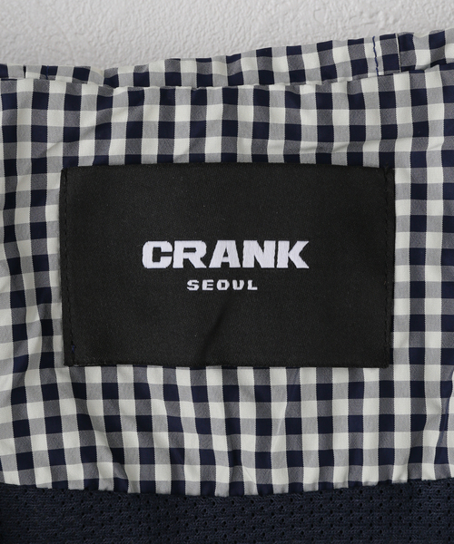 U by SPICK&SPAN（ユーバイスピックアンドスパン）の「CRANK/クランク CHECK FRILL WINDBREAKER（その他アウター・レディース・ネイビー・FREE）」の20枚目の写真