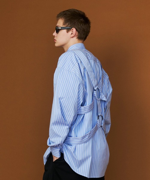 SeeSew(シーソー)の「【UNISEX】PARASHUTE SHIRTS/パラシュートシャツ(シャツ/ブラウス・メンズ・パープル/サックスブルー・M/L)」の20枚目の写真