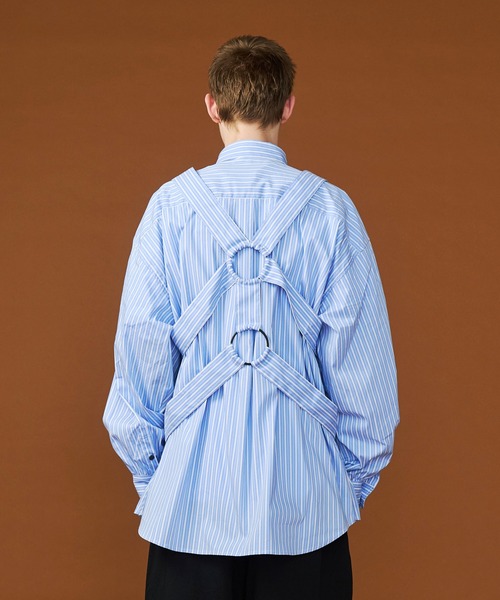SeeSew(シーソー)の「【UNISEX】PARASHUTE SHIRTS/パラシュートシャツ(シャツ/ブラウス・メンズ・パープル/サックスブルー・M/L)」の15枚目の写真