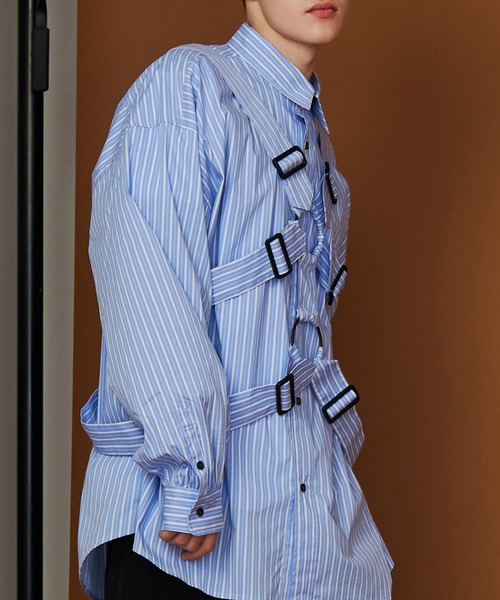 SeeSew(シーソー)の「【UNISEX】PARASHUTE SHIRTS/パラシュートシャツ(シャツ/ブラウス・メンズ・パープル/サックスブルー・M/L)」の12枚目の写真