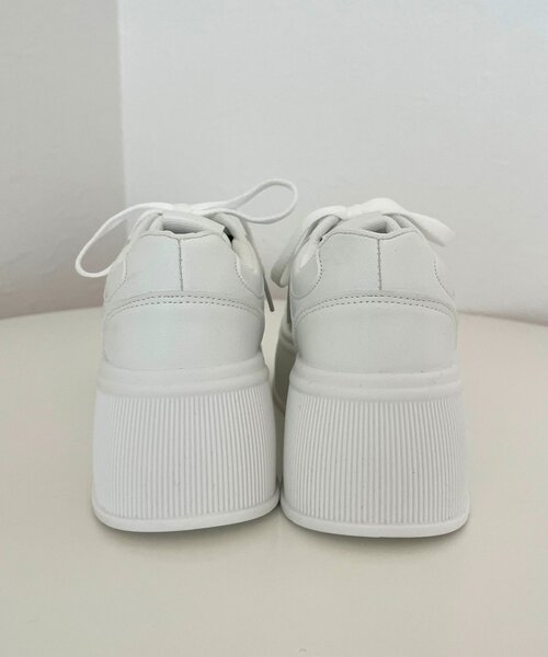 prose verse（プロズヴェール）の「プラットフォームスニーカー（スニーカー・レディース・ホワイト・X-LARGE/LARGE/MEDIUM/SMALL）」の8枚目の写真