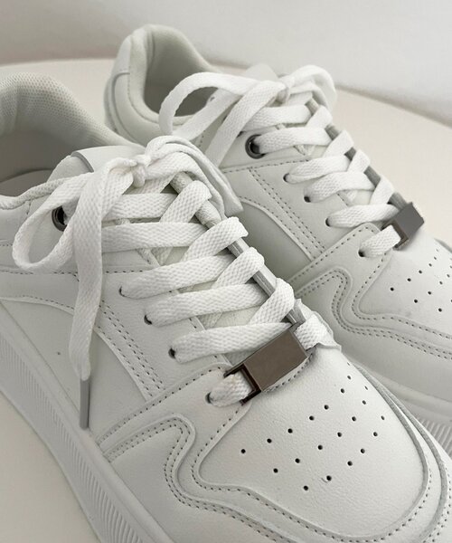 prose verse（プロズヴェール）の「プラットフォームスニーカー（スニーカー・レディース・ホワイト・X-LARGE/LARGE/MEDIUM/SMALL）」の5枚目の写真