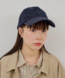 WHIMSIC | 【UNISEX】ネップデニムキャップ(キャップ)