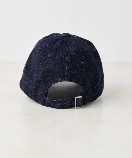 WHIMSIC（ウィムジック）の「【UNISEX】ネップデニムキャップ（キャップ・メンズ・ブラック/ネイビー・FREE）」の9枚目の写真