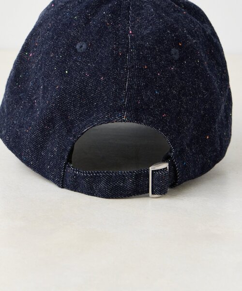 WHIMSIC（ウィムジック）の「【UNISEX】ネップデニムキャップ（キャップ・メンズ・ブラック/ネイビー・FREE）」の10枚目の写真
