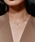 novice�i�m�[���B�X�j�́u�ynovice�zCZ Drop Necklace�mSilver925�n�i�l�b�N���X�j�v�b�V���o�[