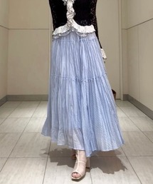 セミシアーティアードスカート