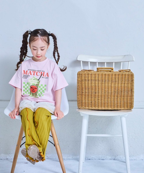 MARKEY'S（マーキーズ）の「ランダムリブフレアーパンツ（その他パンツ・キッズ・チャコール/グリーン/ベージュ・100/90/80/110/150/140/130/120）」の9枚目の写真