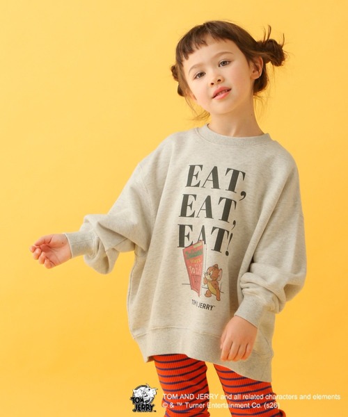 LEPSIM（レプシィム）の「【KIDS】トムとジェリースウェット　632789（スウェット・キッズ・グレー/チャコールグレー/アイボリー・130）」の11枚目の写真