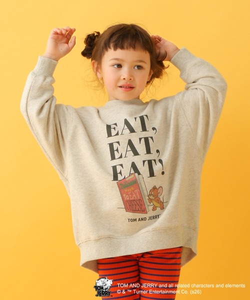 LEPSIM（レプシィム）の「【KIDS】トムとジェリースウェット　632789（スウェット・キッズ・グレー/チャコールグレー/アイボリー・130）」の13枚目の写真