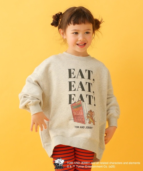 LEPSIM（レプシィム）の「【KIDS】トムとジェリースウェット　632789（スウェット・キッズ・グレー/チャコールグレー/アイボリー・130）」の14枚目の写真