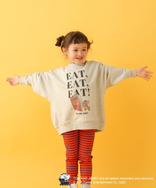 LEPSIM（レプシィム）の「【KIDS】トムとジェリースウェット　632789（スウェット・キッズ・グレー/チャコールグレー/アイボリー・130）」の15枚目の写真