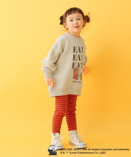 LEPSIM（レプシィム）の「【KIDS】トムとジェリースウェット　632789（スウェット・キッズ・グレー/チャコールグレー/アイボリー・130）」の16枚目の写真