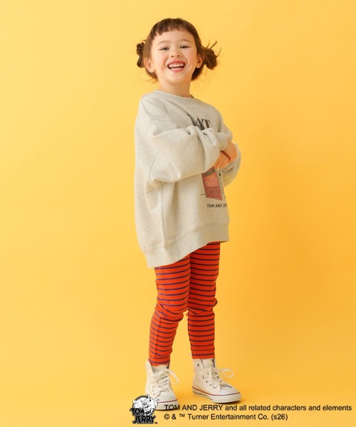 LEPSIM（レプシィム）の「【KIDS】トムとジェリースウェット　632789（スウェット・キッズ・グレー/チャコールグレー/アイボリー・130）」の17枚目の写真