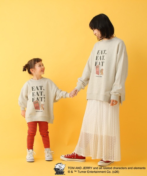 LEPSIM（レプシィム）の「【KIDS】トムとジェリースウェット　632789（スウェット・キッズ・グレー/チャコールグレー/アイボリー・130）」の21枚目の写真